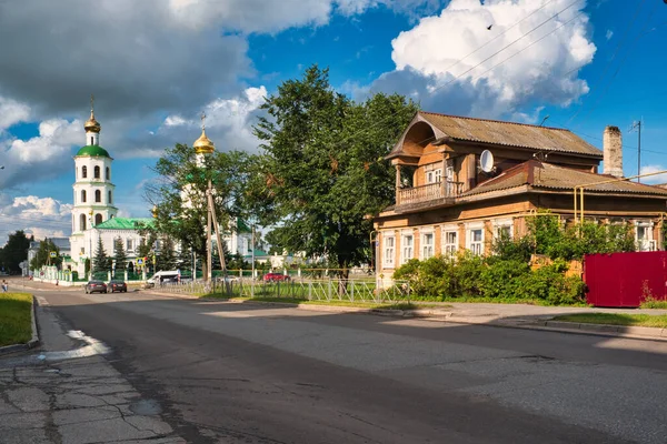 Joschkar Ola Wosnessenskaja Straße — Stockfoto