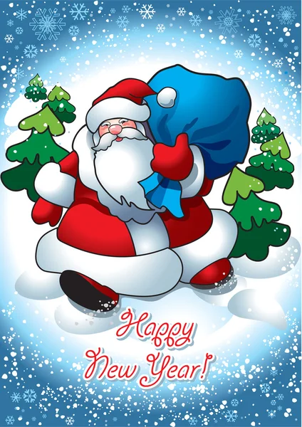 Santa Claus — Vector de stock