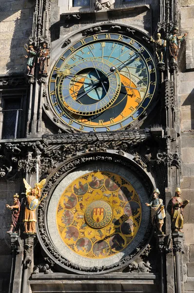 Astronomisch uurwerk van Praag orloj — Stockfoto