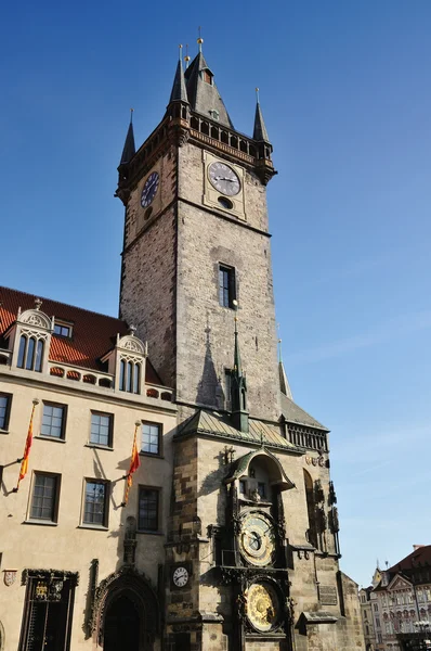 Prague Orloj astronomical clock — Stock Photo, Image