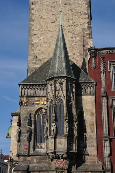 Астрономические часы Prague Orloj — стоковое фото