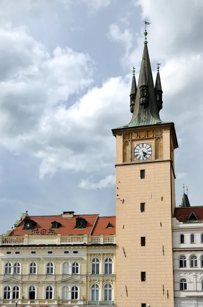 Vista sul terrapieno della città vecchia Praga — Foto Stock