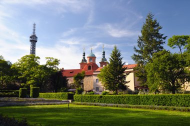 Kilise saint laurent petrin, Prag içinde