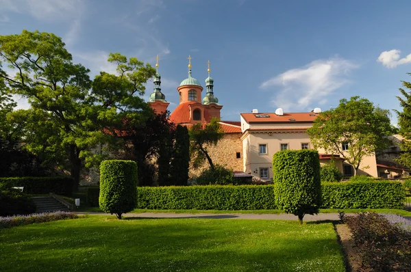 教会的圣洛朗在 petrin，布拉格 — 图库照片
