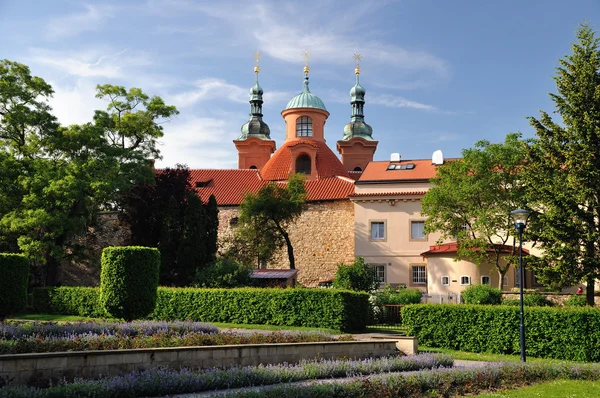 Kościół saint laurent w petrin, Praga — Zdjęcie stockowe