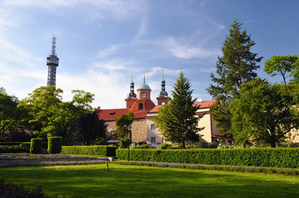Iglesia de Saint Laurent en Petrin, Praga — Foto de Stock