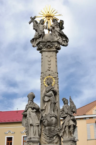 Sloup Nejsvětější Trojice Krupina — Stock fotografie