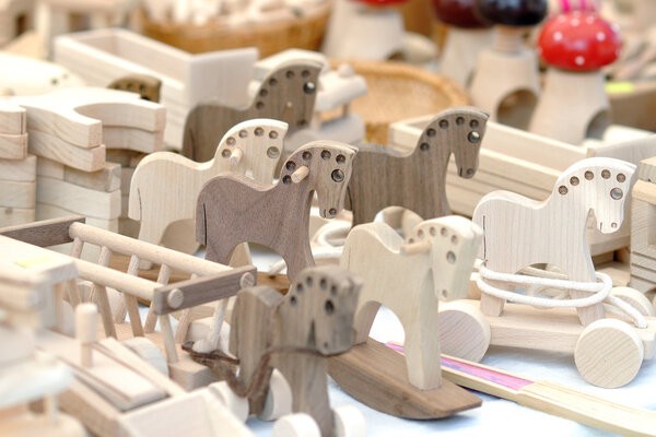 wooden toys for rural market