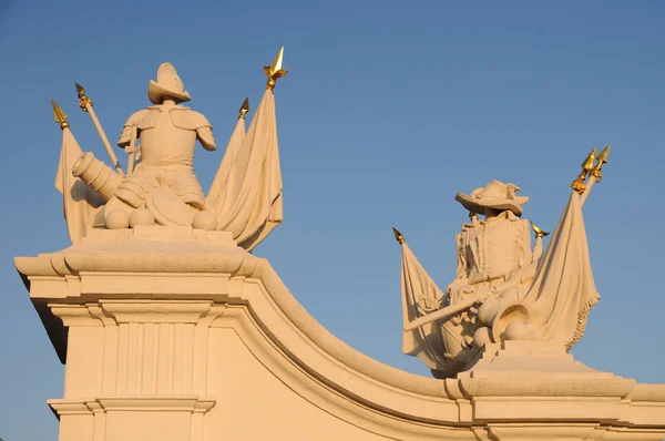 Bratislava castle kapı detayı — Stok fotoğraf