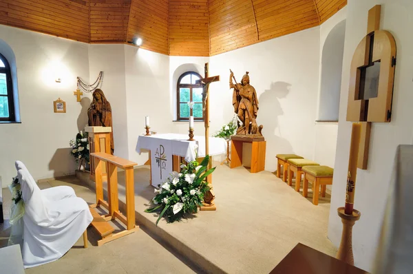 Iglesia interior en Jergystolna — Foto de Stock