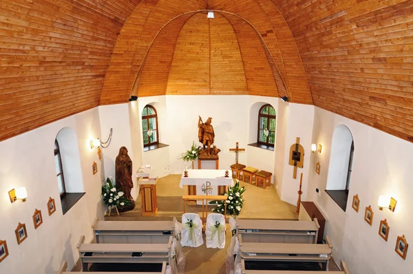 Iglesia interior en Jergystolna — Foto de Stock