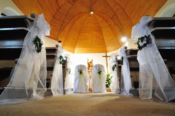 Interieur van de kerk in jergystolna — Stockfoto