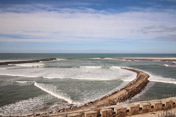 Rabat Kalesi, Fas 'tan Atlantik Okyanusu manzarası
