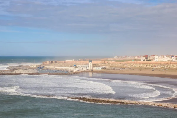 Rabat Kalesi, Fas 'tan Atlantik Okyanusu manzarası