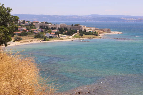 Turkish Village Gallipoli Dardanelles Strait — Stockfoto