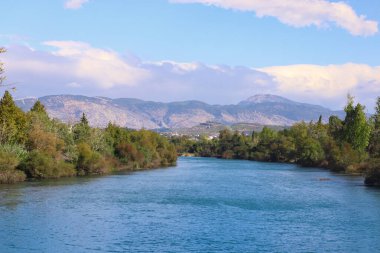Türkiye 'de güzel Manavgat nehri