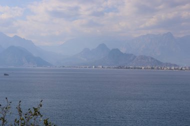 Panoramic view of mountains at Antalya Turkey.