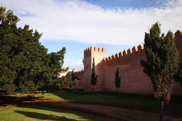 Bab Rouah Big Gate Old City Rabat — Stockfoto