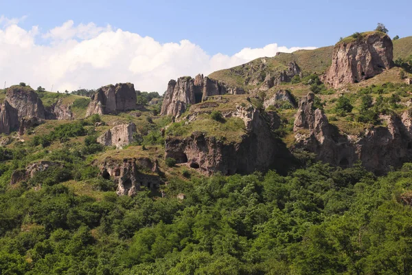 Grotte Khndzoresk Arménie — Photo