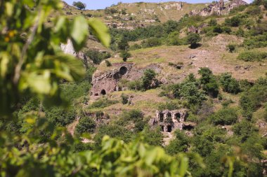 Ermenistan 'daki Khndzoresk Mağara Kasabası