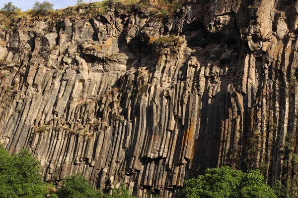 Sinfonia Pedras Uma Formação Geológica Incomum Localizada Perto Aldeia Garni — Fotografia de Stock