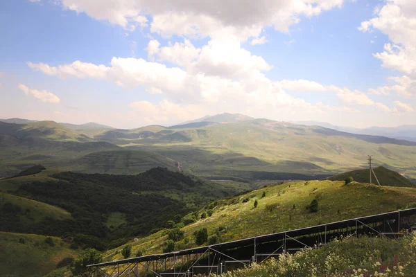 Вид Лижного Курорту Поблизу Джермука Вірменія — стокове фото