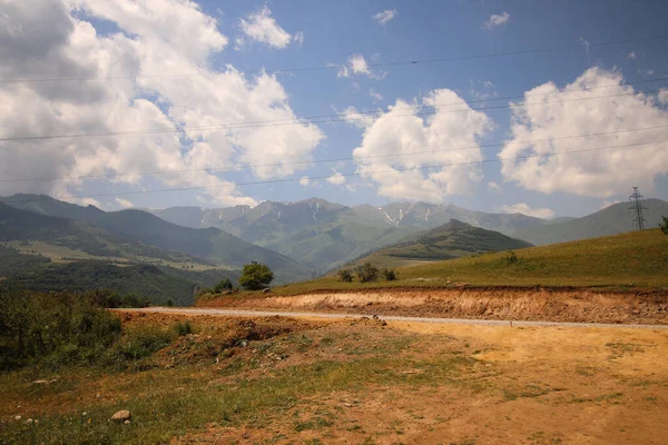 Ранковий Краєвид Гори Сиунікській Області Вірменії Поблизу Села Татев — стокове фото