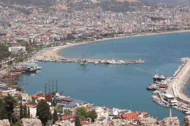 Alanya Limanı. Yukarıdan görüntüle