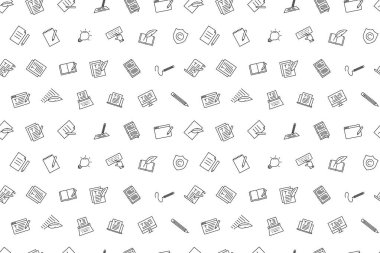 Vektör yazma kalıbı. Kusursuz arkaplan yazılıyor