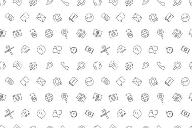 Vektör destek deseni. Kusursuz arkaplanı destekle