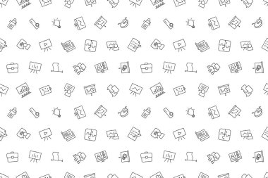 Vektör işi sunum modeli. Sunum kusursuz arkaplan