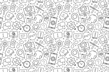 Vektör destek deseni. Kusursuz arkaplanı destekle