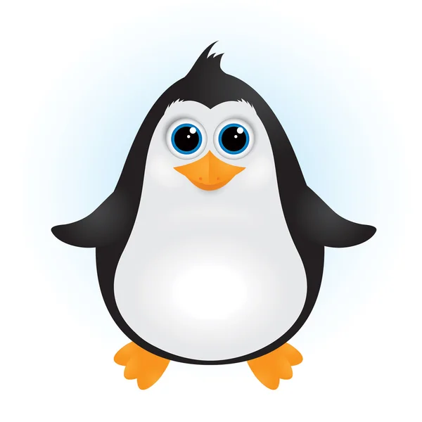 Pinguim bebé bonito Gráficos De Vetores