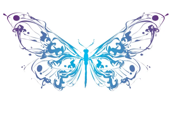 Красочная бабочка — стоковый вектор
