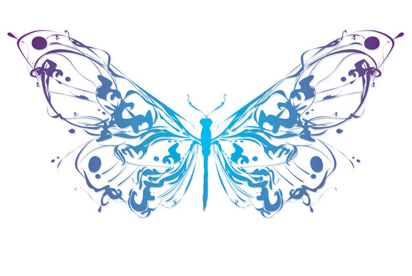 Красочная бабочка
