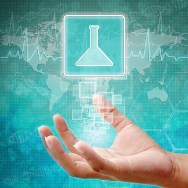 cam şişeler simgesi yandan, tıbbi geçmişi