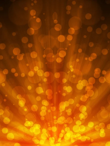 Abstract oranje achtergrond bokeh licht patroon — Stockfoto