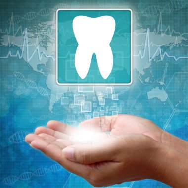 tıbbi simge diş el