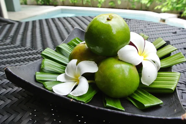 Tangerinas frescas — Fotografia de Stock