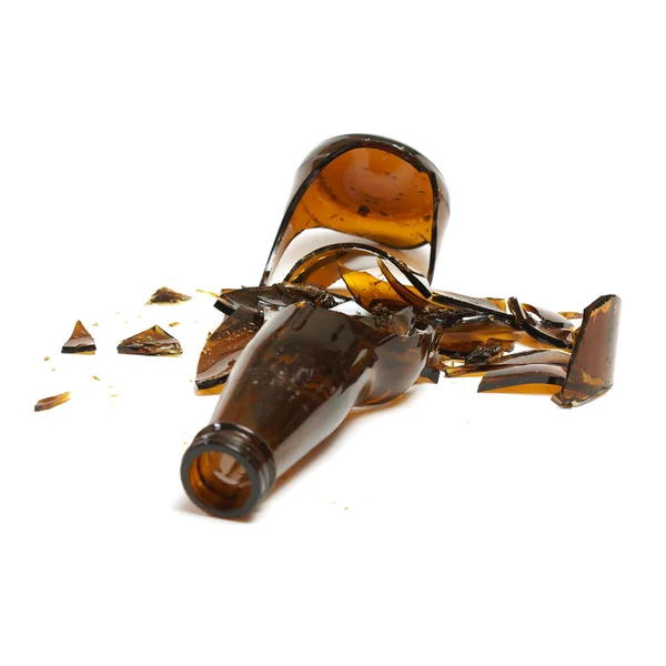 kırık bira şişesi