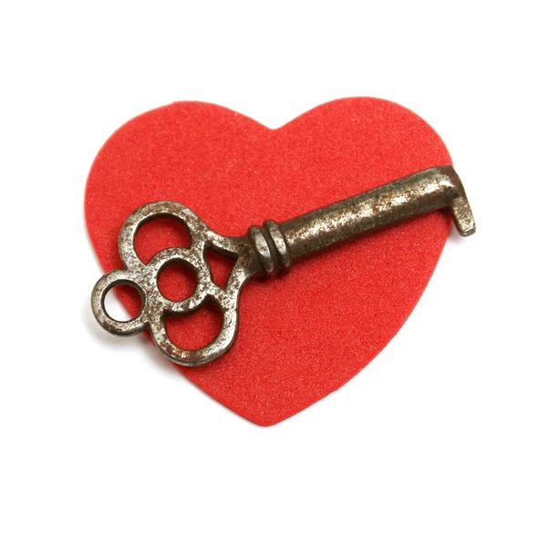 La llave de mi corazón — Foto de Stock
