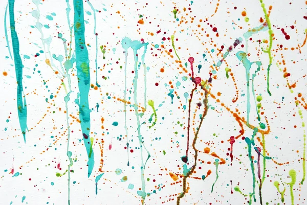 Abstract Splats and Drips — Stock Photo, Image