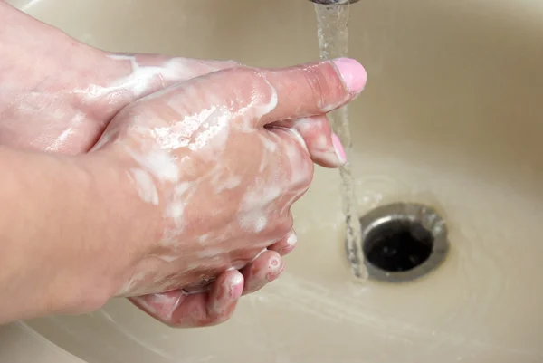 Cleansing Hands — Stock Photo, Image