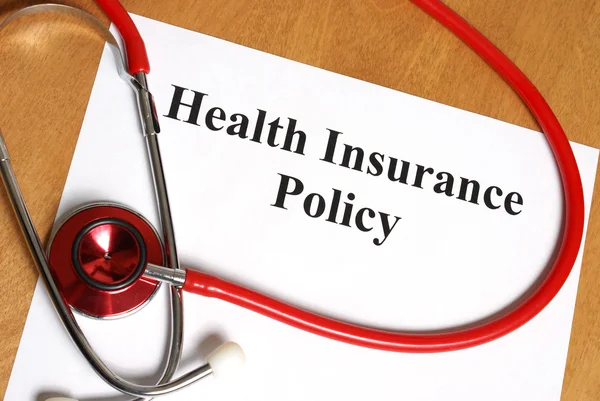 Zdravotní pojištění — Stock fotografie