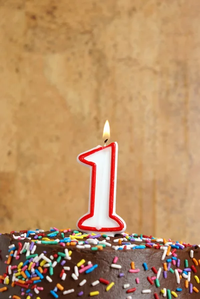 Celebrando um ano — Fotografia de Stock