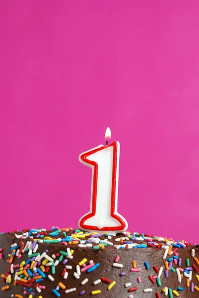 Celebrating One Year — Stock Photo, Image