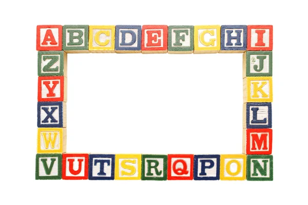 Alphabet Frame — Stock Photo, Image