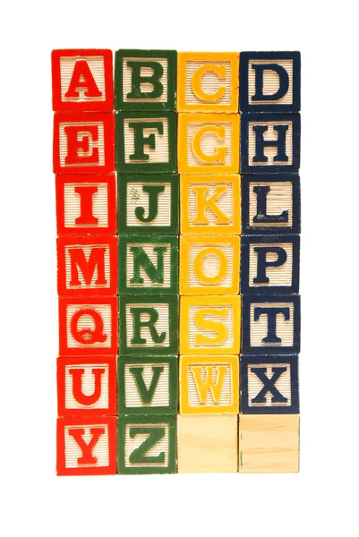 Alphabet — Stock Photo, Image