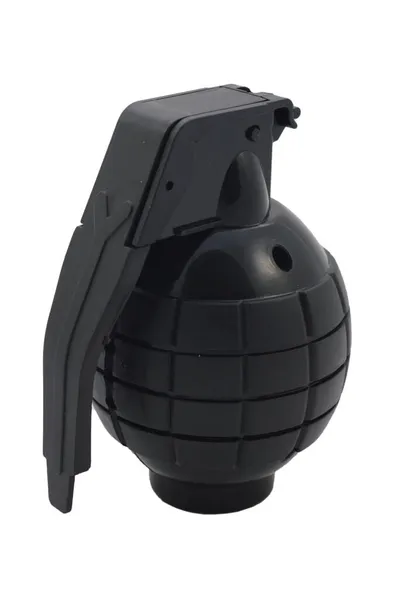 Isolated Hand Grenade White Background Stock Picture