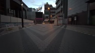 Tokyo Asakusa Sabah Erken Bisiklet 2021 Baharı